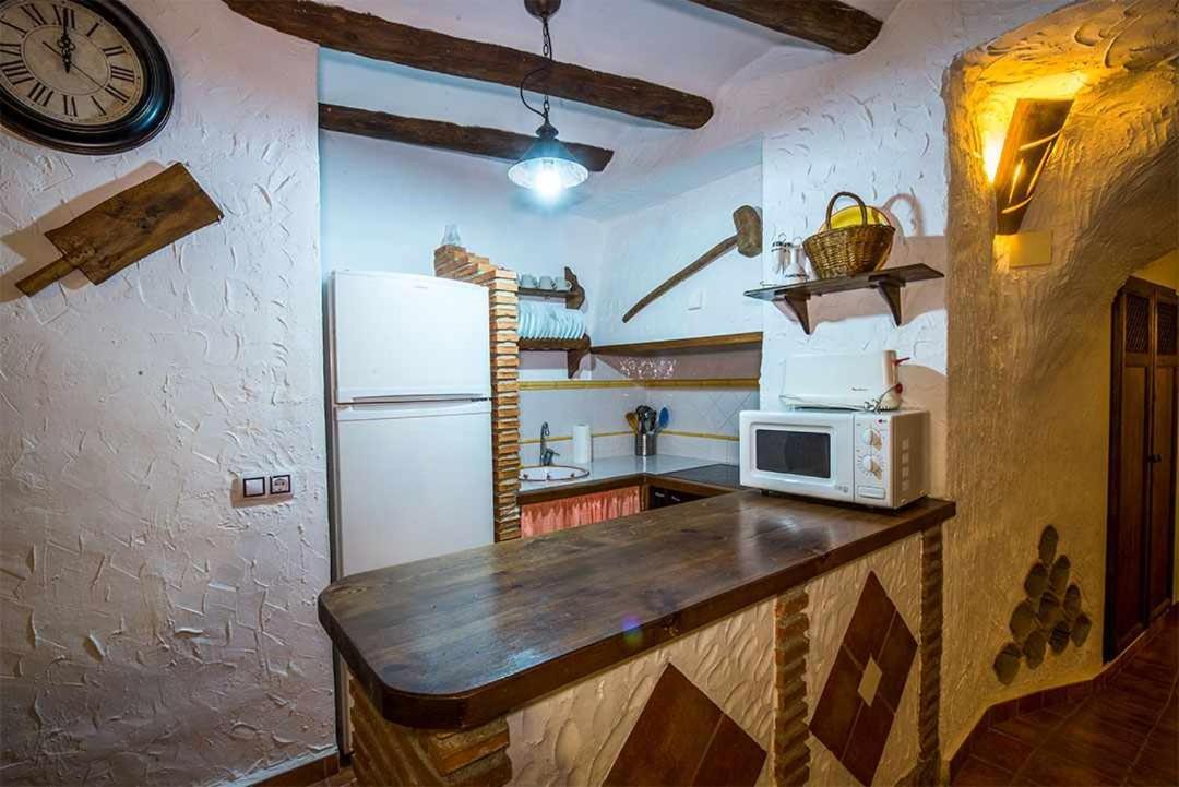 Casas Cueva el Mirador de Galera Exterior foto