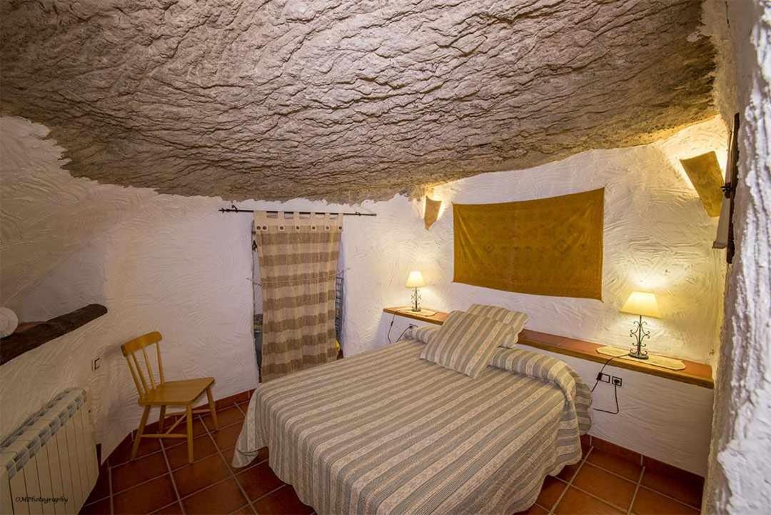 Casas Cueva el Mirador de Galera Exterior foto