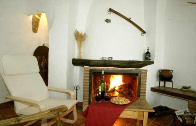 Casas Cueva el Mirador de Galera Exterior foto