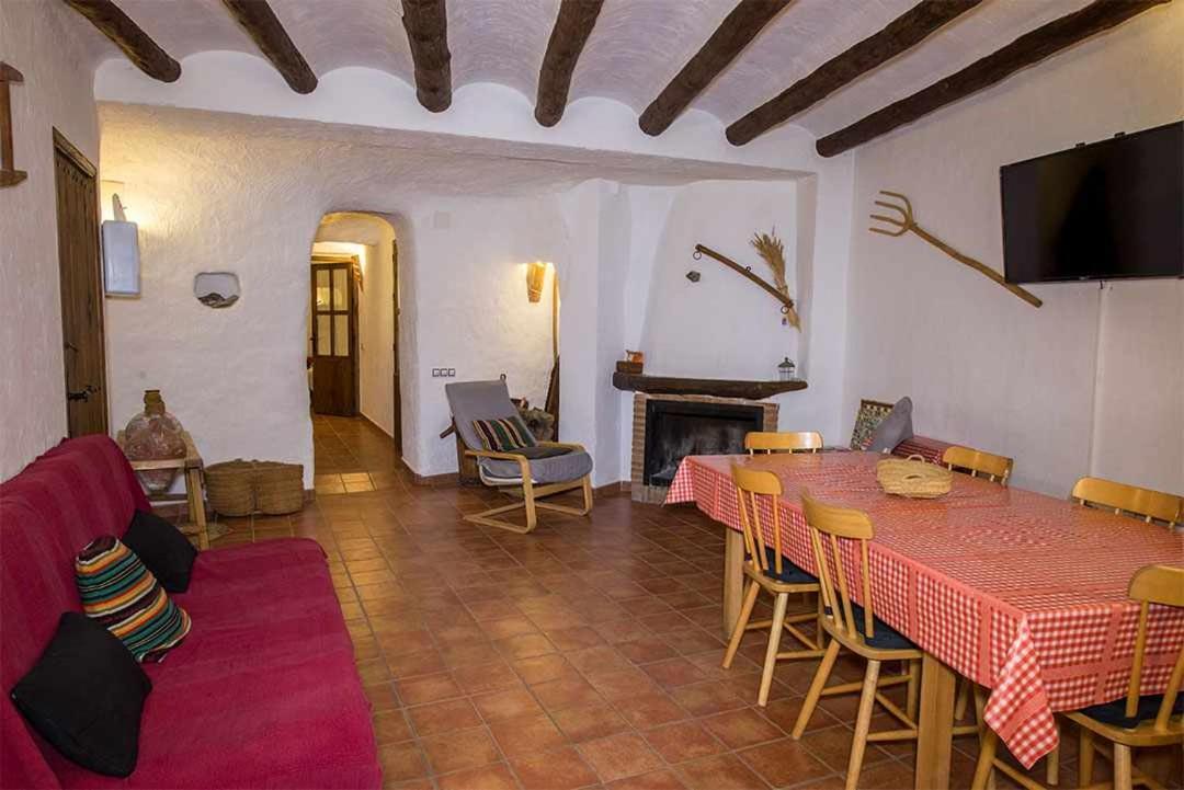 Casas Cueva el Mirador de Galera Exterior foto
