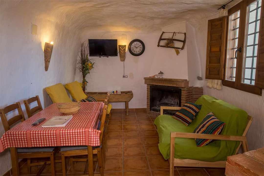 Casas Cueva el Mirador de Galera Exterior foto